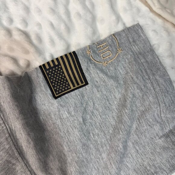 Colosseum TCU Horned Frogs OHT Military Appreciation Gray T-Shirt Mens Sz XXL - Picture 7 of 9